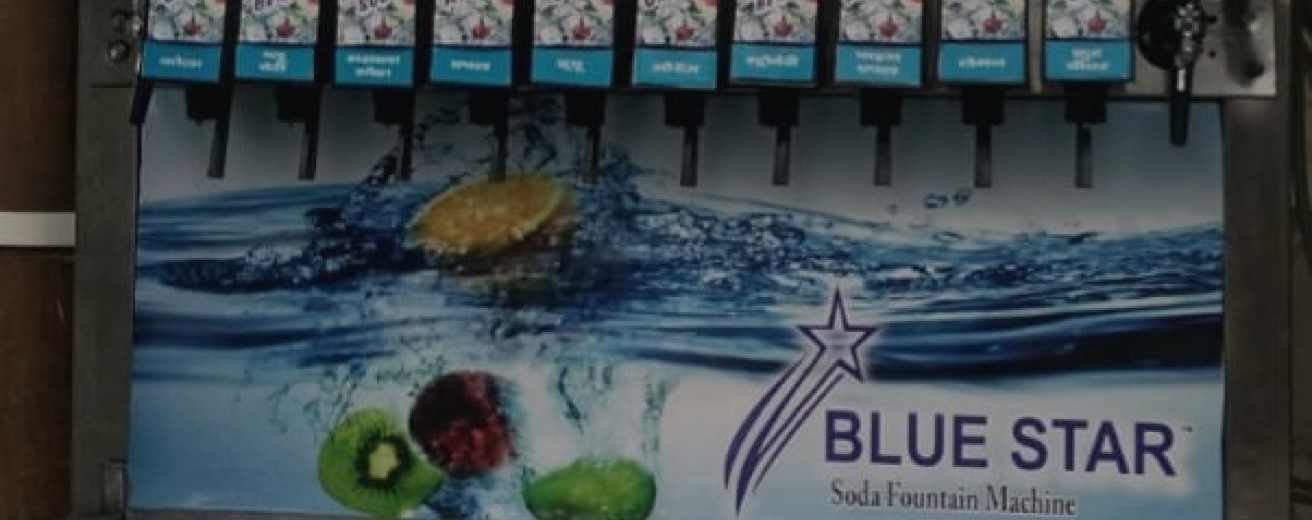 Soda Fountain Machine Manufacturer in Noida - Blue Star Soda Fountain Machine